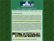 Tablet Screenshot of golfiq.se